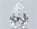 Diamante Natural 0.81 quilates, De pera , Color G, claridad SI1 y certificado GIA