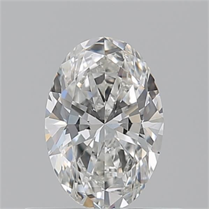 Foto Diamante Natural 0.50 quilates, Ovalado , Color G, claridad VS2 y certificado GIA de