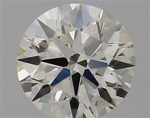 Picture of Natural Diamond 0.75 Carats, Round with Excellent Cut, I Color, VVS2 Clarity and Certified by IGI
