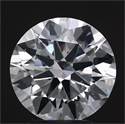 Lab Grown Diamond 3.01 Carats, Round with Excellent Cut, F Color, SI1 Clarity and Certified by IGI