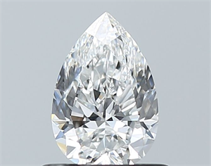 Picture of Natural Diamond 0.70 Carats, Pear with  Cut, E Color, VS2 Clarity and Certified by GIA