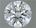 Natural Diamond 2.55 Carats, Round with Excellent Cut, F Color, VS1 Clarity and Certified by GIA