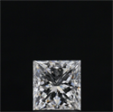 Natural Diamond 1.07 Carats, Princess with  Cut, F Color, VS1 Clarity and Certified by GIA