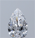 Diamante Natural 0.40 quilates, De pera , Color D, claridad VS1 y certificado GIA