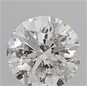 Natural Diamond 0.90 Carats, Round with Very Good Cut, G Color, I1 Clarity and Certified by IGI