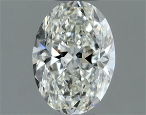 Picture of Natural Diamond 0.70 Carats, Oval with  Cut, H Color, VVS1 Clarity and Certified by IGI