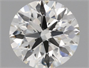 Diamante Natural 0.60 quilates, Redondo , Color J, claridad VS1 y certificado GIA