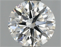 Del inventario de diamantes de laboratorio, 1.03 quilates, Redondo , Color F, claridad VVS2 y certificado IGI