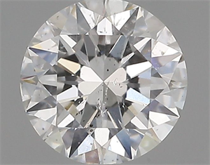 Foto Diamante Natural 0.50 quilates, Redondo , Color E, claridad SI1 y certificado GIA de