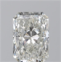 Natural Diamond 0.90 Carats, Radiant with  Cut, H Color, VVS2 Clarity and Certified by GIA