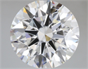 Lab Grown Diamond 7.06 Carats, Round with Ideal Cut, F Color, VVS2 Clarity and Certified by IGI