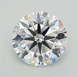 Picture of Lab Grown Diamond 1.51 Carats, Round with Excellent Cut, E Color, FL Clarity and Certified by IGI