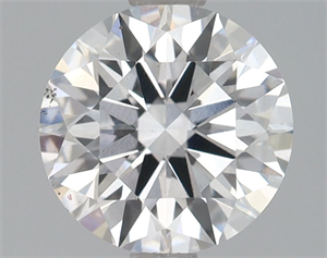 Picture of Lab Grown Diamond 1.37 Carats, Round with Ideal Cut, F Color, SI1 Clarity and Certified by IGI