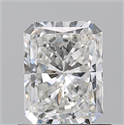 Natural Diamond 0.90 Carats, Radiant with  Cut, G Color, SI2 Clarity and Certified by GIA