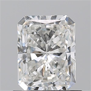 Picture of Natural Diamond 0.90 Carats, Radiant with  Cut, G Color, SI2 Clarity and Certified by GIA