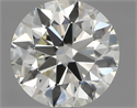 Diamante Natural 0.90 quilates, Redondo , Color J, claridad SI1 y certificado GIA