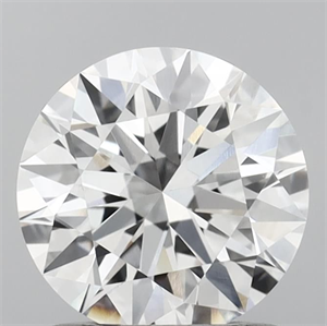 Picture of Lab Grown Diamond 1.06 Carats, Round with Ideal Cut, D Color, VVS2 Clarity and Certified by IGI