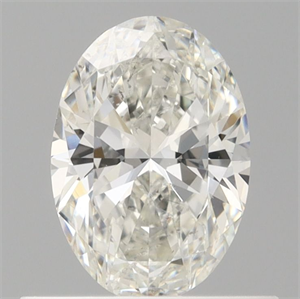 Foto Diamante Natural 0.55 quilates, Ovalado , Color H, claridad SI1 y certificado GIA de