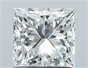 Diamante Natural 1.01 quilates, Princesa , Color G, claridad IF y certificado GIA