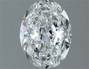 Picture of Natural Diamond 1.21 Carats, Oval with  Cut, F Color, VS2 Clarity and Certified by GIA
