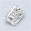 Natural Diamond 1.51 Carats, Radiant with  Cut, I Color, VS1 Clarity and Certified by GIA