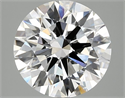 Lab Grown Diamond 3.06 Carats, Round with Ideal Cut, F Color, VVS2 Clarity and Certified by IGI