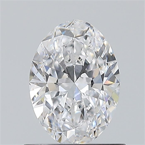 Picture of Natural Diamond 0.70 Carats, Oval with  Cut, D Color, VS1 Clarity and Certified by GIA