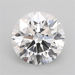 Picture of Lab Grown Diamond 1.51 Carats, Round with Ideal Cut, F Color, VVS2 Clarity and Certified by IGI