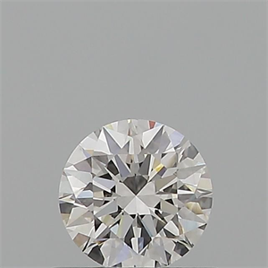 Picture of Natural Diamond 0.55 Carats, Round with Excellent Cut, F Color, VVS2 Clarity and Certified by GIA