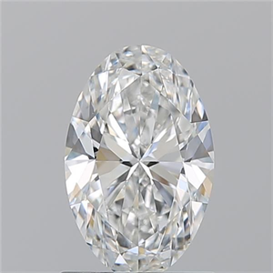 Picture of Natural Diamond 1.20 Carats, Oval with  Cut, F Color, VS2 Clarity and Certified by GIA