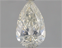 Diamante Natural 0.59 quilates, De pera , Color J, claridad SI1 y certificado GIA