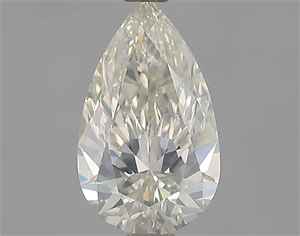Foto Diamante Natural 0.59 quilates, De pera , Color J, claridad SI1 y certificado GIA de