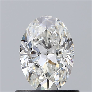 Picture of Natural Diamond 0.73 Carats, Oval with  Cut, G Color, SI1 Clarity and Certified by GIA