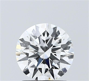 Picture of Lab Grown Diamond 1.50 Carats, Round with Ideal Cut, D Color, VVS2 Clarity and Certified by IGI
