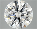 Lab Grown Diamond 5.09 Carats, Round with Ideal Cut, E Color, VVS2 Clarity and Certified by IGI