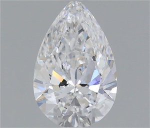 Foto Diamante Natural 0.60 quilates, De pera , Color D, claridad SI1 y certificado GIA de