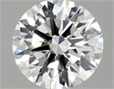 Del inventario de diamantes de laboratorio, 2.11 quilates, Redondo , Color D, claridad VVS2 y certificado IGI