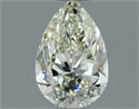 Natural Diamond 0.81 Carats, Pear with  Cut, K Color, VVS2 Clarity and Certified by IGI