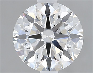 Picture of Lab Grown Diamond 1.64 Carats, Round with Excellent Cut, E Color, VVS1 Clarity and Certified by GIA