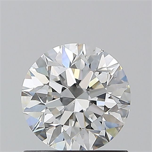 Picture of Natural Diamond 0.90 Carats, Round with Excellent Cut, F Color, SI2 Clarity and Certified by GIA