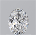 Diamante Natural 0.70 quilates, Ovalado , Color D, claridad VVS1 y certificado GIA