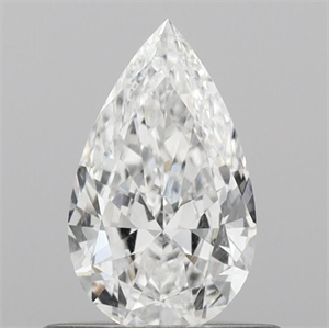Foto Diamante Natural 0.51 quilates, De pera , Color D, claridad SI1 y certificado IGI de