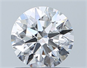 Natural Diamond 0.79 Carats, Round with Excellent Cut, D Color, VS1 Clarity and Certified by GIA