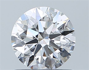 Picture of Natural Diamond 0.79 Carats, Round with Excellent Cut, D Color, VS1 Clarity and Certified by GIA