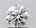 Lab Grown Diamond 1.14 Carats, Round with Ideal Cut, D Color, VS1 Clarity and Certified by IGI