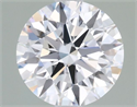 Lab Grown Diamond 1.14 Carats, Round with Ideal Cut, D Color, VS1 Clarity and Certified by IGI