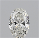 Diamante Natural 0.50 quilates, Ovalado , Color H, claridad VVS2 y certificado GIA