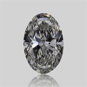 Picture of Natural Diamond 0.50 Carats, Oval with  Cut, G Color, SI2 Clarity and Certified by GIA
