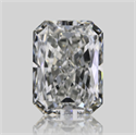 Natural Diamond 0.70 Carats, Radiant with  Cut, G Color, VS1 Clarity and Certified by GIA