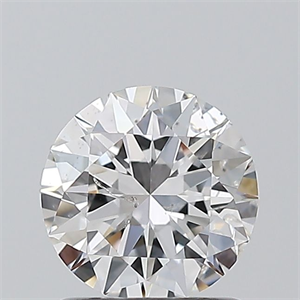 Picture of Natural Diamond 1.00 Carats, Round with Excellent Cut, F Color, SI2 Clarity and Certified by GIA